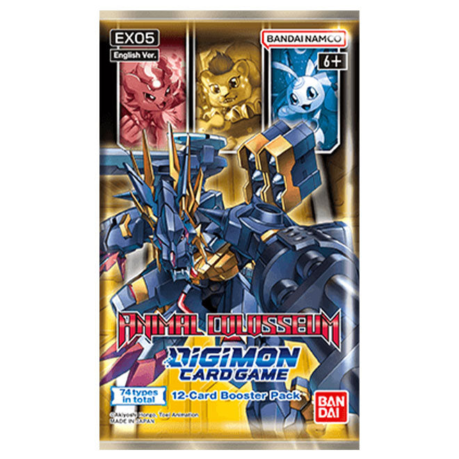 Digimon Card Game EX05 Animal Colosseum Booster Pack digimon-card-game-ex05-animal-colosseum-booster-pack