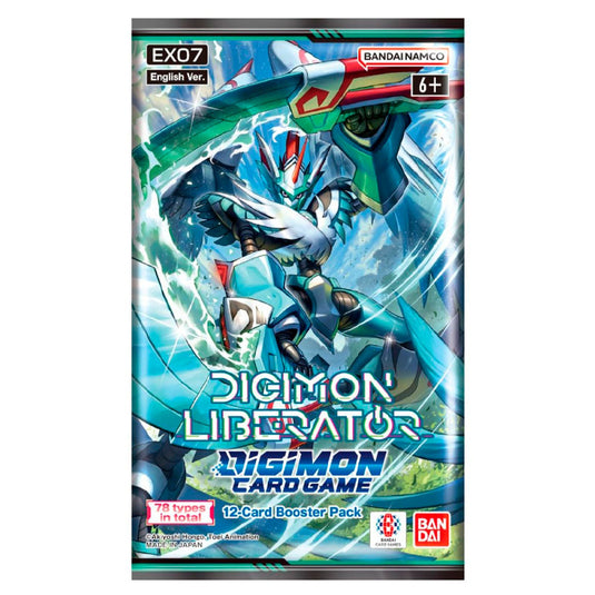 Digimon Card Game - EX07 - Digimon Liberator - Booster Pack