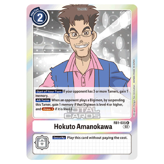 Digimon Card Game - RB-01: Resurgence Booster - Hokuto Amanokawa - (Rare) - RB1-035