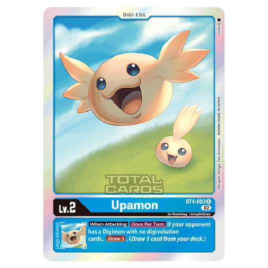 Digimon Card Game - RB-01: Resurgence Booster - Upamon - (Alternative Art) - BT1-003a