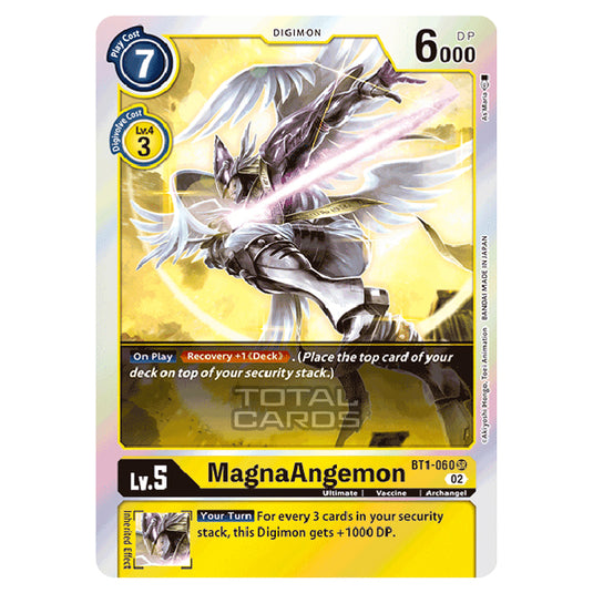 Digimon Card Game - RB-01: Resurgence Booster - MagnaAngemon - (Alternative Art) - BT1-060a