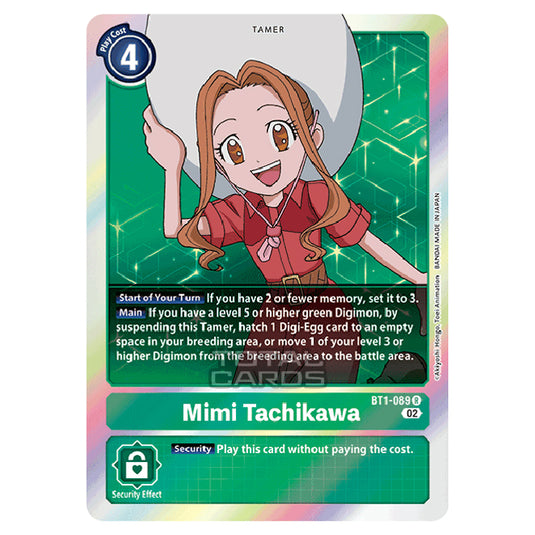 Digimon Card Game - RB-01: Resurgence Booster - Mimi Tachikawa - (Alternative Art) - BT1-089a