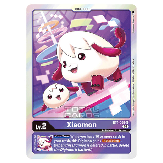 Digimon Card Game - RB-01: Resurgence Booster - Xiaomon - (Alternative Art) - BT4-006a