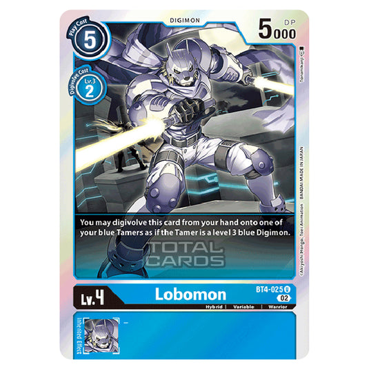 Digimon Card Game - RB-01: Resurgence Booster - Lobomon - (Alternative Art) - BT4-025a