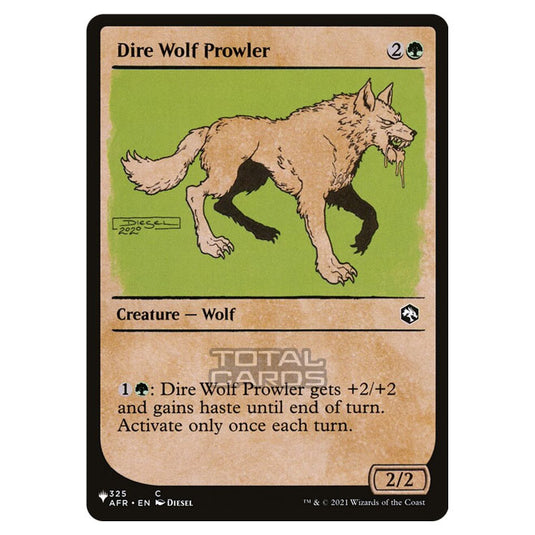 Magic The Gathering - The List - Dire Wolf Prowler