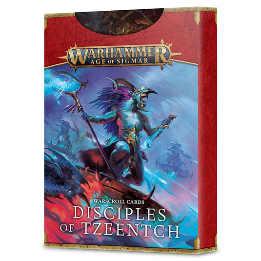 Warhammer Age Of Sigmar - Disciples of Tzeentch - Warscroll Cards