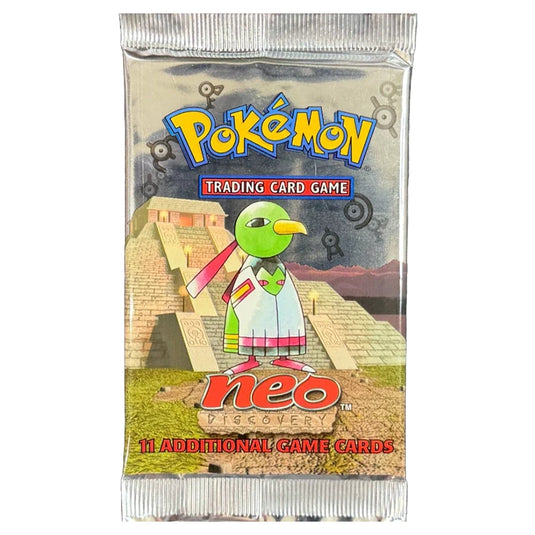 Pokemon - WOTC - Neo Discovery - Booster Pack - Unlimited (Unweighed) Pokemon - WOTC - Neo Discovery - Booster Pack - Unlimited (Unweighed)