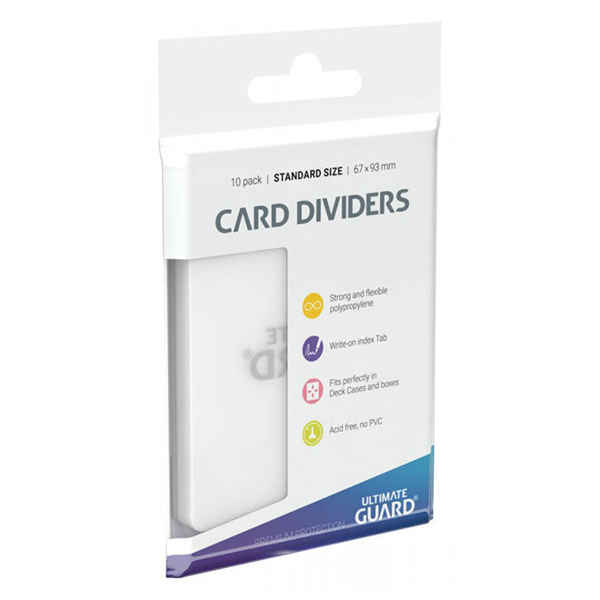 Guardian Divider Ultimate Guard - Card Dividers - Clear (10)