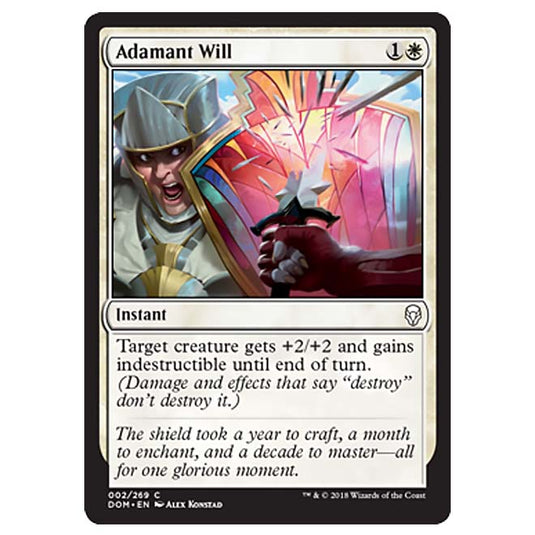 Magic The Gathering - Dominaria - Adamant Will - 2/269