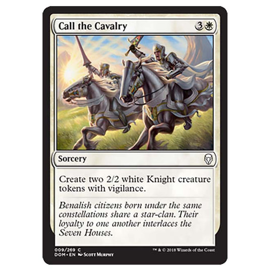 Magic The Gathering - Dominaria - Call the Cavalry - 9/269