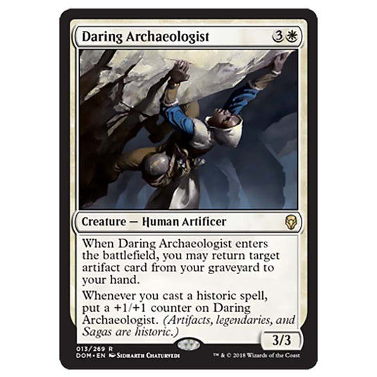 Magic The Gathering - Dominaria - Daring Archaeologist - 13/269