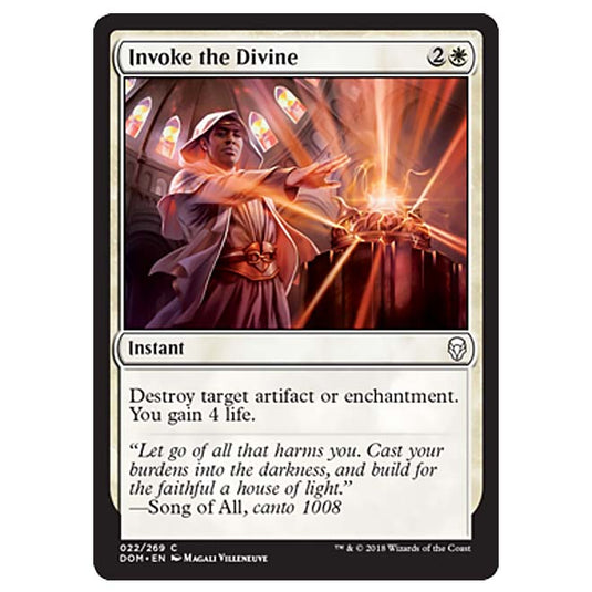 Magic The Gathering - Dominaria - Invoke the Divine - 22/269