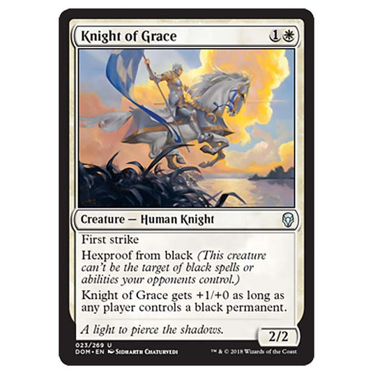 Magic The Gathering - Dominaria - Knight of Grace - 23/269