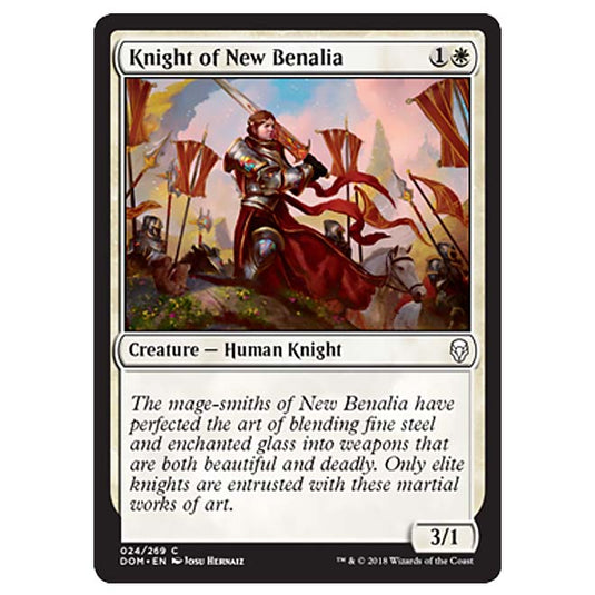 Magic The Gathering - Dominaria - Knight of New Benalia - 24/269