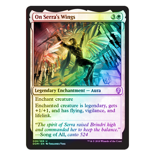 Magic The Gathering - Dominaria - On Serra’s Wings (Foil) - 28/269