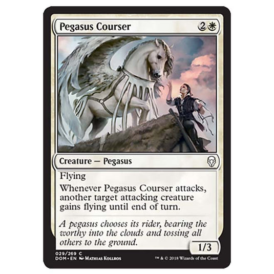 Magic The Gathering - Dominaria - Pegasus Courser - 29/269