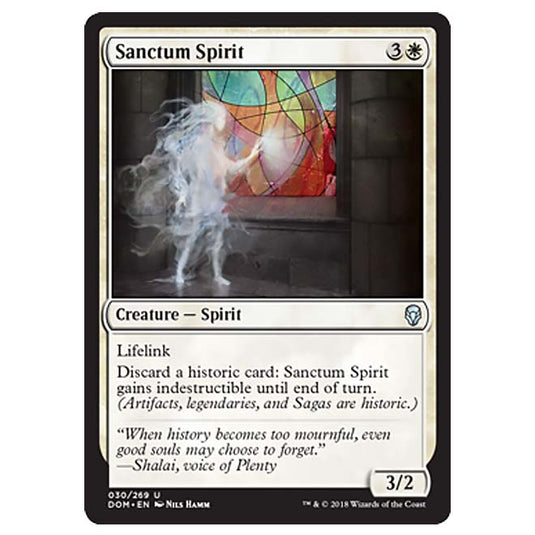 Magic The Gathering - Dominaria - Sanctum Spirit - 30/269