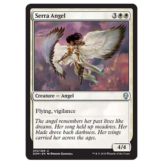Magic The Gathering - Dominaria - Serra Angel - 33/269