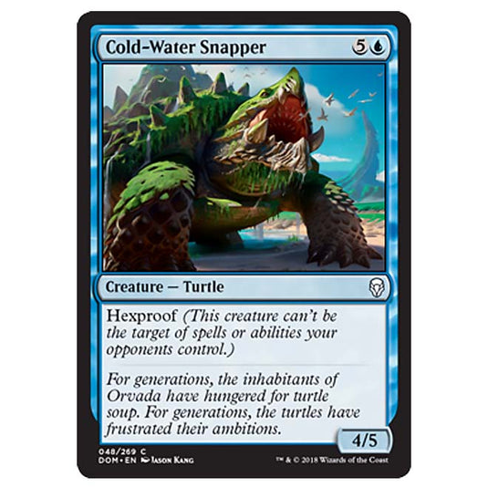 Magic The Gathering - Dominaria - Cold-Water Snapper - 48/269