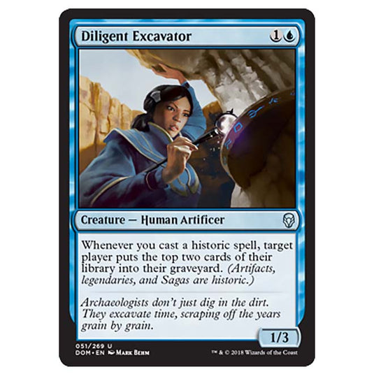 Magic The Gathering - Dominaria - Diligent Excavator - 51/269