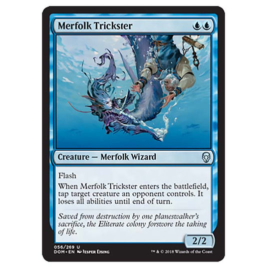 Magic The Gathering - Dominaria - Merfolk Trickster - 56/269