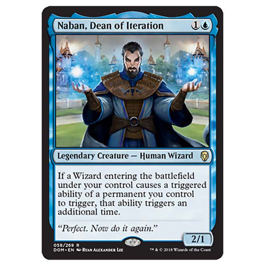 Magic The Gathering - Dominaria - Naban, Dean of Iteration - 58/269