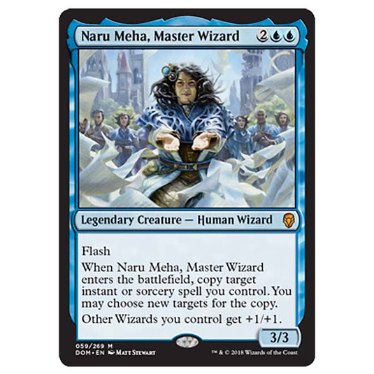 Magic The Gathering - Dominaria - Naru Meha, Master Wizard - 59/269