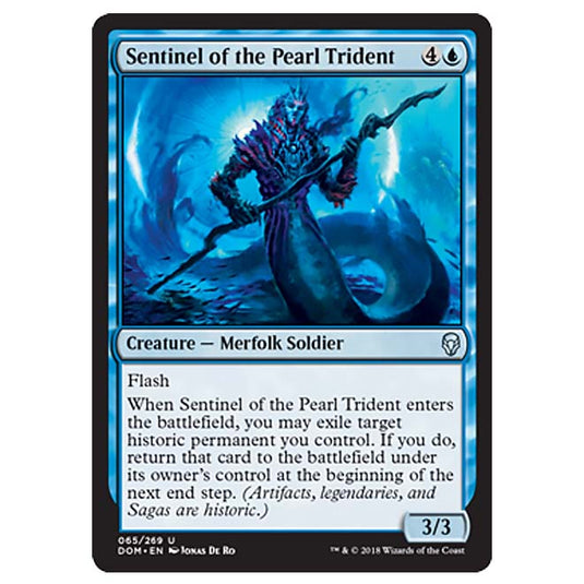 Magic The Gathering - Dominaria - Sentinel of the Pearl Trident - 65/269