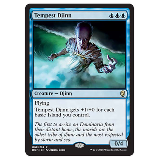 Magic The Gathering - Dominaria - Tempest Djinn - 68/269