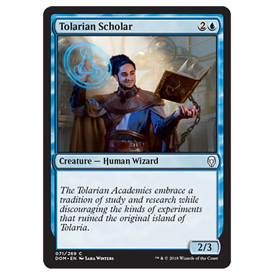 Magic The Gathering - Dominaria - Tolarian Scholar - 71/269