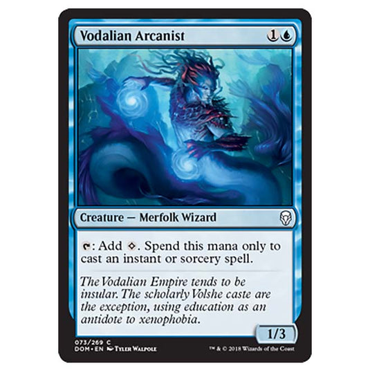 Magic The Gathering - Dominaria - Vodalian Arcanist - 73/269