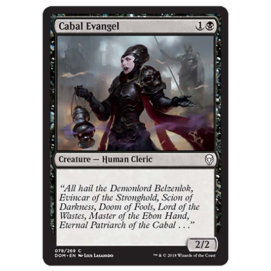 Magic The Gathering - Dominaria - Cabal Evangel - 78/269