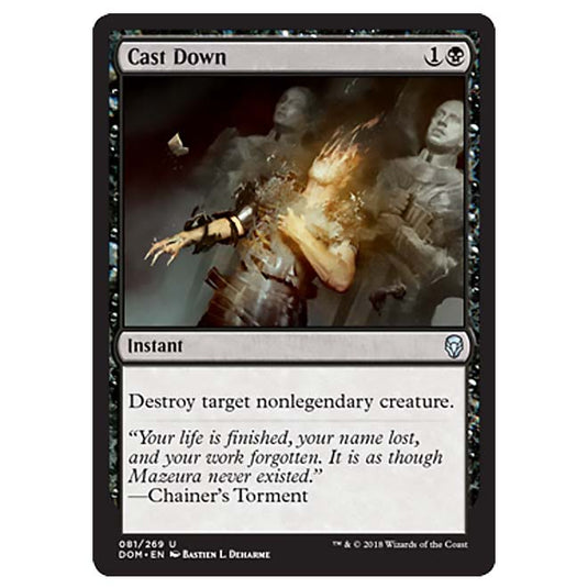 Magic The Gathering - Dominaria - Cast Down - 81/269