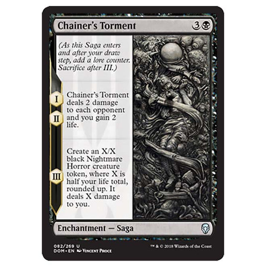 Magic The Gathering - Dominaria - Chainer’s Torment - 82/269