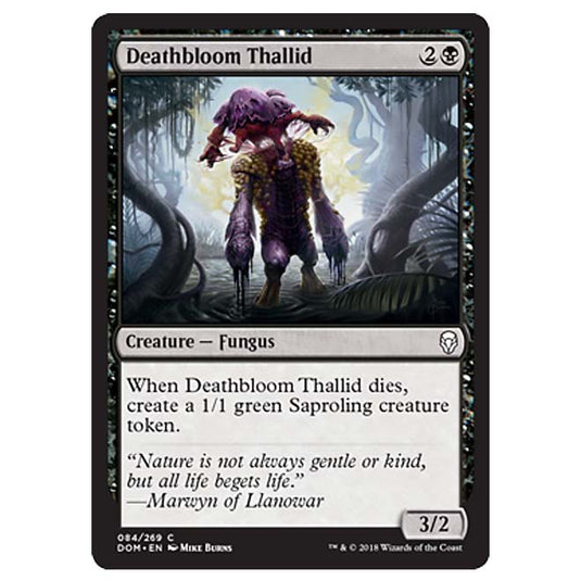 Magic The Gathering - Dominaria - Deathbloom Thallid - 84/269