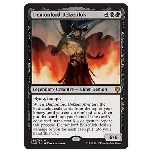 Magic The Gathering - Dominaria - Demonlord Belzenlok - 86/269