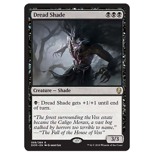 Magic The Gathering - Dominaria - Dread Shade - 88/269