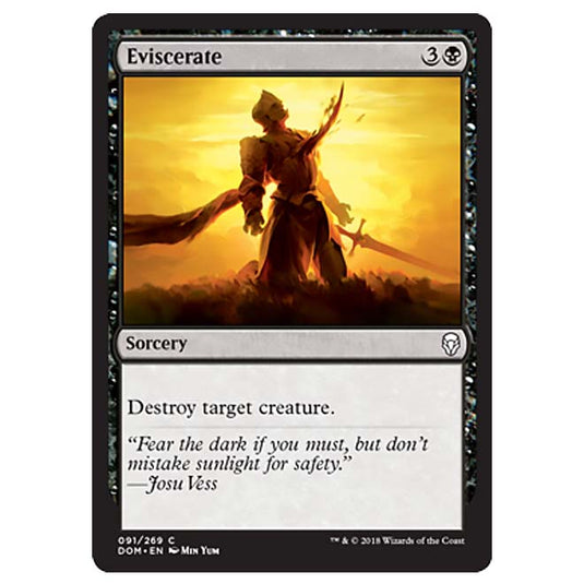 Magic The Gathering - Dominaria - Eviscerate - 91/269