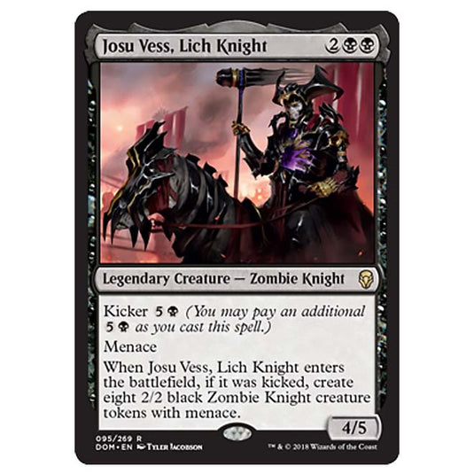 Magic The Gathering - Dominaria - Josu Vess, Lich Knight - 95/269