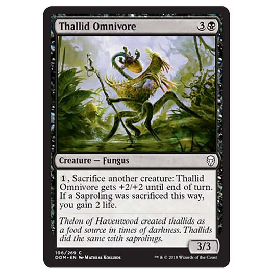 Magic The Gathering - Dominaria - Thallid Omnivore - 106/269