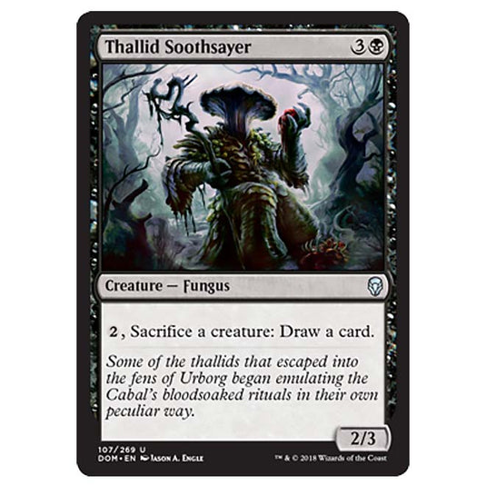 Magic The Gathering - Dominaria - Thallid Soothsayer - 107/269