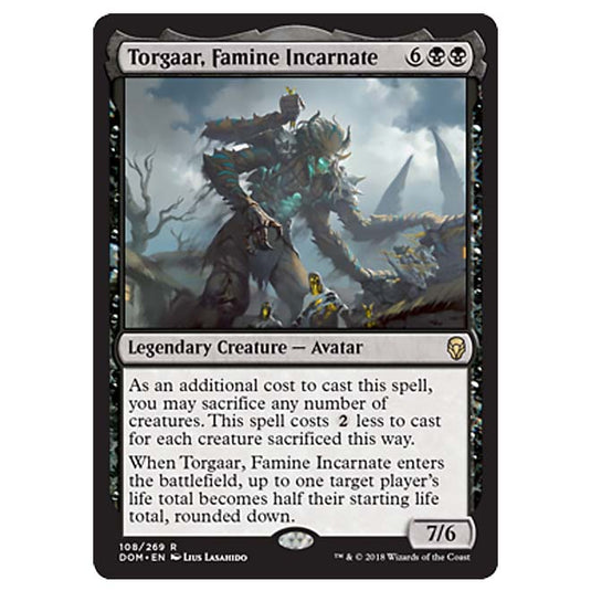 Magic The Gathering - Dominaria - Torgaar, Famine Incarnate - 108/269