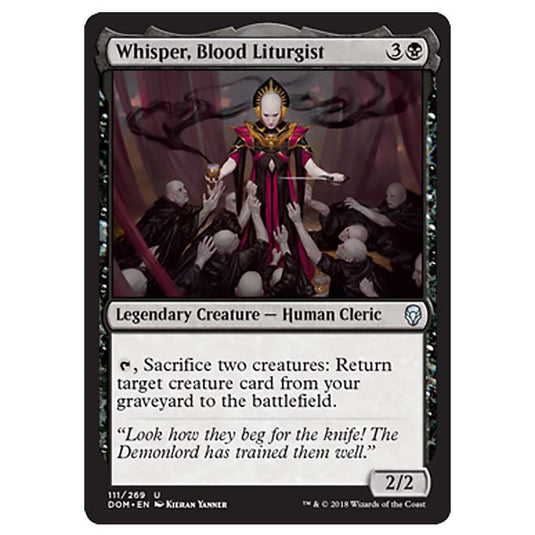 Magic The Gathering - Dominaria - Whisper, Blood Liturgist - 111/269