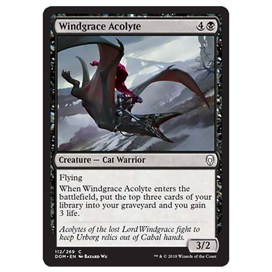 Magic The Gathering - Dominaria - Windgrace Acolyte - 112/269