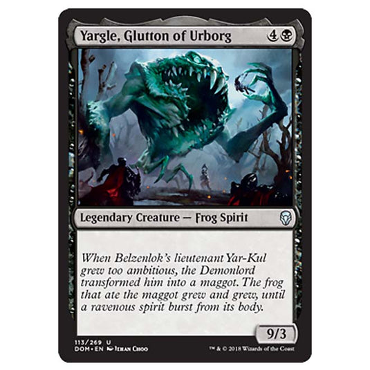 Magic The Gathering - Dominaria - Yargle, Glutton of Urborg - 113/269