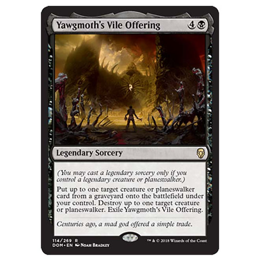 Magic The Gathering - Dominaria - Yawgmoth’s Vile Offering - 114/269