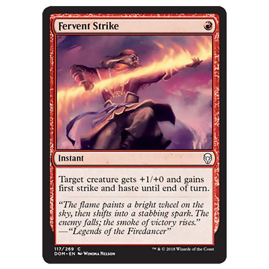 Magic The Gathering - Dominaria - Fervent Strike - 117/269