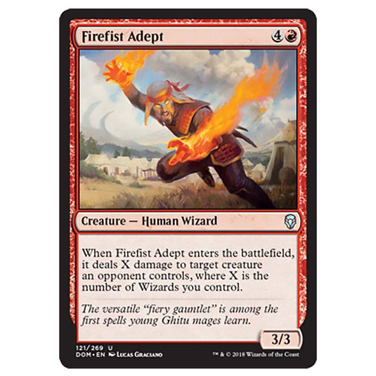 Magic The Gathering - Dominaria - Firefist Adept - 121/269