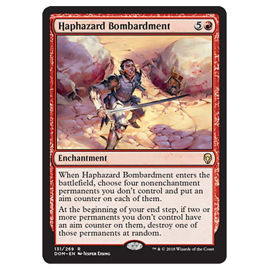 Magic The Gathering - Dominaria - Haphazard Bombardment - 131/269