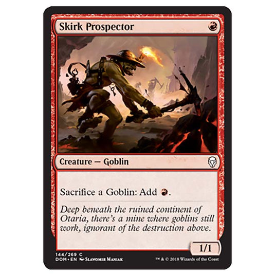 Magic The Gathering - Dominaria - Skirk Prospector - 144/269